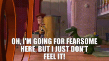 Toy Story Rex GIF - Toy Story Rex Oh Im Going For Fearsome Here GIFs