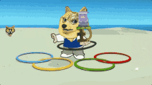 Calishibe714 Doge Olympics GIF - Calishibe714 Doge Olympics GIFs