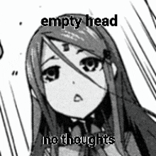 Drakengard 3 Empty Head GIF - Drakengard 3 Empty Head No Thoughts GIFs