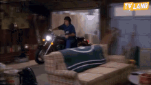 kevin james tv land king of queens motorcycle