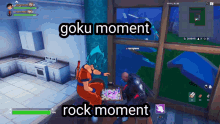 Gokuandtherock Goku GIF - Gokuandtherock Goku Rock GIFs