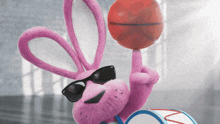 Basketball Energizer Bunny GIF