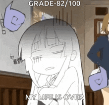 Anime Funny GIF - Anime Funny Just Leave Me GIFs