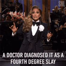 A Doctor Diagnosed It As A Fourth Degree Slay Explaining GIF