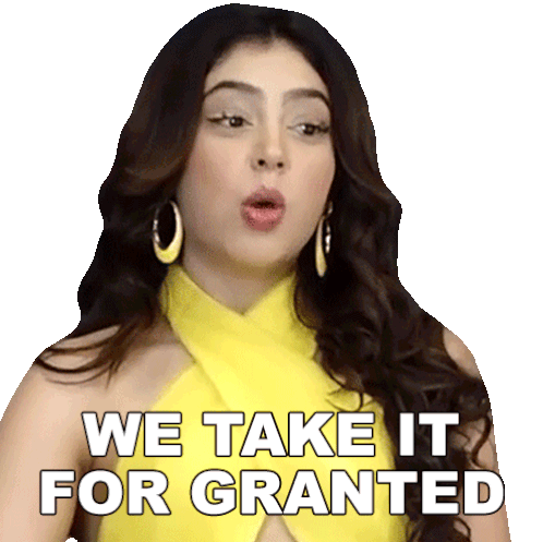 We Take It For Granted Niti Taylor Sticker - We Take It For Granted Niti Taylor Pinkvilla Stickers