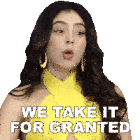 We Take It For Granted Niti Taylor Sticker - We Take It For Granted Niti Taylor Pinkvilla Stickers
