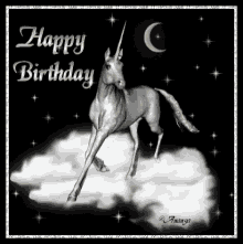 Happy Birthday Unicorn GIF - Happy Birthday Unicorn Unicorn GIFs