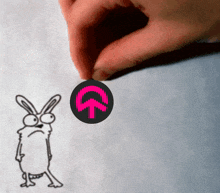 Rabbit Draw GIF - Rabbit Draw Drawing GIFs