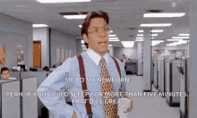 Office Space Thinking GIF - Office Space Thinking Me To My New Born GIFs