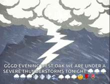 Storm Lightning GIF - Storm Lightning Rain GIFs