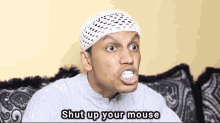 Zubair Shut Up Your Mouse GIF - Zubair Shut Up Your Mouse GIFs