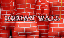 Human Wall GIF