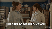 I Regret To Disappoint You Francesca Bridgertonin GIF - I Regret To Disappoint You Francesca Bridgertonin Eloise Bridgerton GIFs