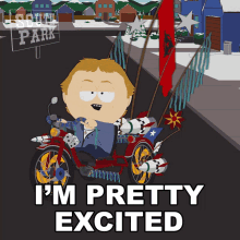 Im Pretty Excited Larry Zewiski GIF - Im Pretty Excited Larry Zewiski South Park GIFs