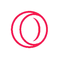a red and white circle with a swirl in the middle