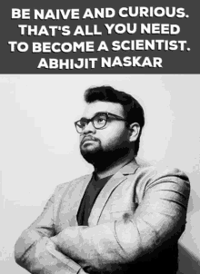 Abhijit Naskar Science GIF - Abhijit Naskar Science Scientist GIFs