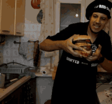 Eating Hamburger GIF - Eating Hamburger Scuffed And Stuffed GIFs