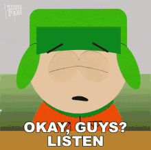 Okay Guys Listen Kyle Broflovski GIF - Okay Guys Listen Kyle Broflovski South Park GIFs