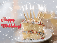 Animated Happy Birthday Cake GIFs | Tenor