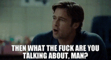 Moneyball Wtf Are You Talking About GIF