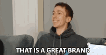 That Is A Great Brand Miniminter GIF - That Is A Great Brand Miniminter Im Into This Brand GIFs