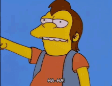 Simpsons Nelson GIF - Simpsons Nelson Haha GIFs