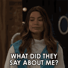 What Did They Say About Me Carly Shay GIF - What Did They Say About Me Carly Shay Miranda Cosgrove GIFs