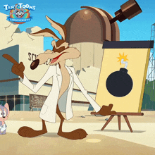 This Is It Wile E Coyote GIF - This Is It Wile E Coyote Tiny Toons Looniversity GIFs