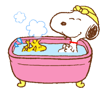 Bath Bathtub Sticker - Bath Bathtub Snoopy Stickers