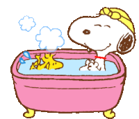 Bath Bathtub Sticker - Bath Bathtub Snoopy Stickers