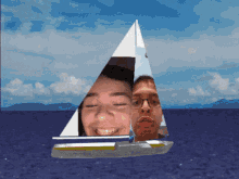 Hammond And Shayen They On A Sailboat GIF - Hammond And Shayen They On A Sailboat Coc Coc Coc GIFs