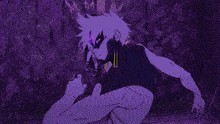 a purple background with a yellow light coming out of it and the letter e on it