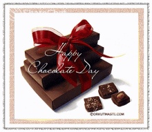 Happy Chocolate Day हैप्पीचोक्लेटडे GIF - Happy Chocolate Day हैप्पीचोक्लेटडे दिल GIFs