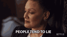 People Tend To Lie Under These Circumstances Sandi Schultz GIF - People Tend To Lie Under These Circumstances Sandi Schultz Nicole Daniels GIFs