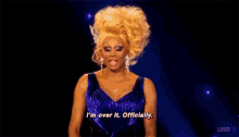 Over Officially GIF - Over Officially Rupaul GIFs