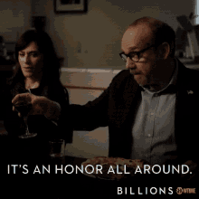 Its An Honor Cheers GIF - Its An Honor Cheers Toast GIFs
