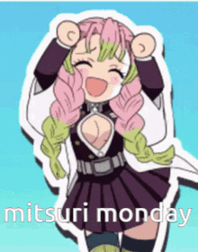 Mitsuri Demon Slayer GIF - Mitsuri Demon Slayer Mitsuri Monday GIFs