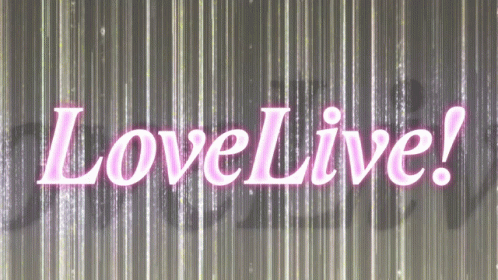 Love Live Title GIF - Love Live Title Animation - Discover & Share GIFs