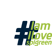 Spigreen Spirulina Sticker - Spigreen Spirulina I Love Spigreen Stickers
