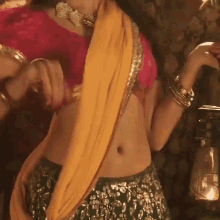 Pooja Hegde Pooja Hegde Navel GIF - Pooja Hegde Pooja Hegde Navel Exotic Beauty Diva GIFs