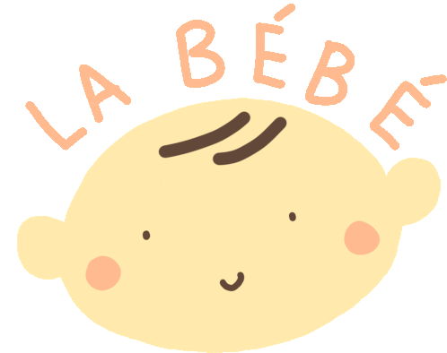 La Bebe Bayi Sticker - La Bebe Bayi Bayi Lucu Stickers