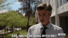 Are You Screwing With Me Sam Trammell GIF - Are You Screwing With Me Sam Trammell Eric Clarke GIFs