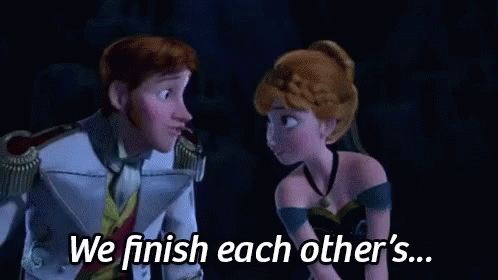 We Finish Each Other'S Sandwiches! GIF - Frozen Princes Disney Princess GIFs