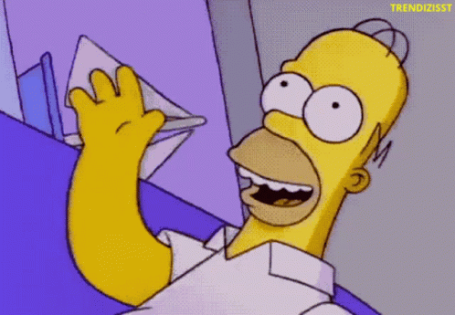 Simpsons Goodbye GIF - Simpsons Goodbye Homer Simpson - Descubre y ...