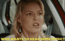 Knocked Up Allison Scott GIF - Knocked Up Allison Scott Who Wants To Hear Some Music GIFs