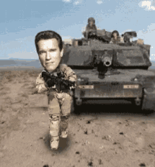 Arnold Schwarzenegger Tank GIF - Arnold Schwarzenegger Tank Military GIFs