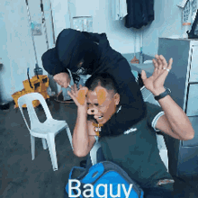 Baguy Hands Up GIF - Baguy Hands Up Scared GIFs