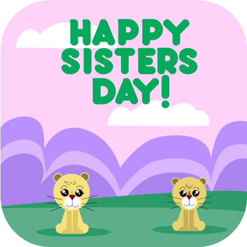 Sisters Day Happy Sisters Day Sticker - Sisters Day Happy Sisters Day Sister Day Stickers