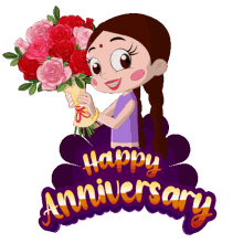 Happy Anniversary Chutki GIF - Happy Anniversary Chutki Chhota Bheem GIFs