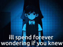 Omori Think About It GIF - Omori Think About It I Have A Lifetime To Think About It GIFs